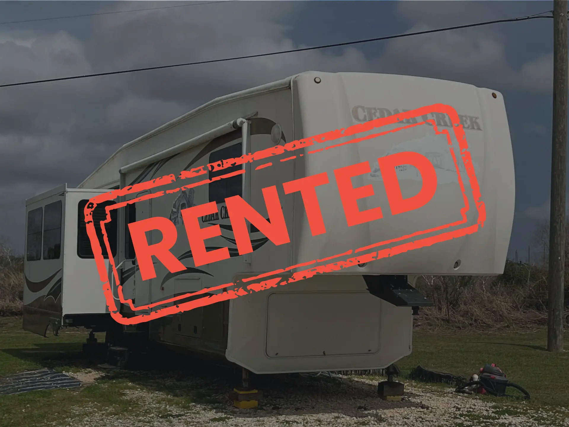 Cedar Creek - Logan's Way RV Park in Winona Texas - Rented