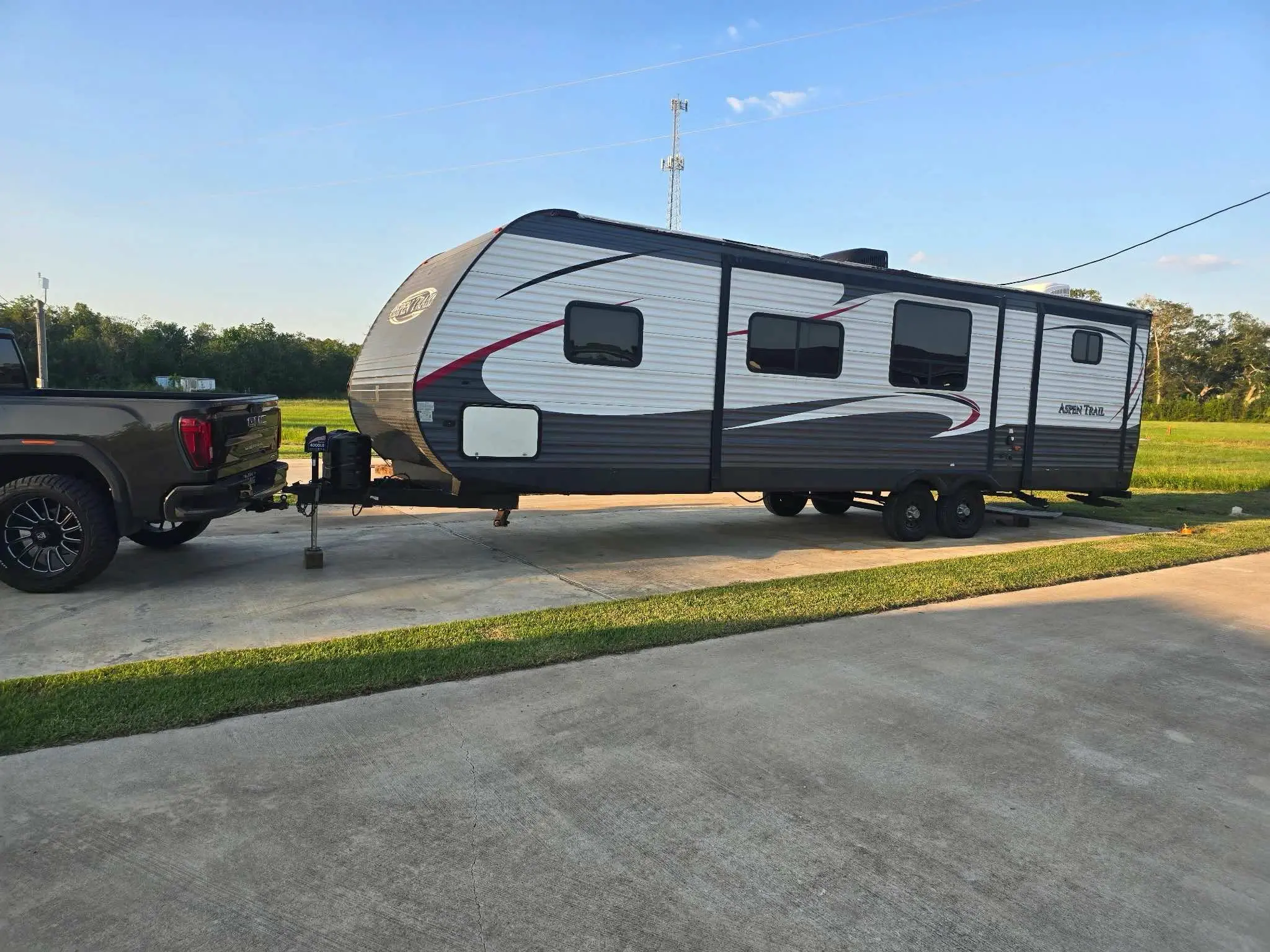 Aspen Trail — sold unit at Logan's Way RV Park