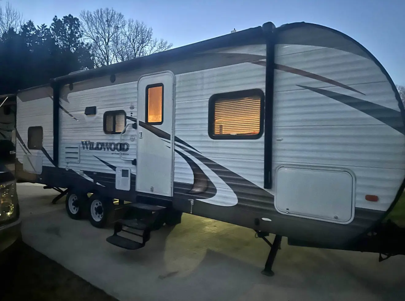Wildwood — sold unit at Logan's Way RV Park